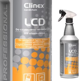 Płyn do mycia czyszczenia ekranów i monitorów LCD telefonów CLINEX LCD 1L Clinex