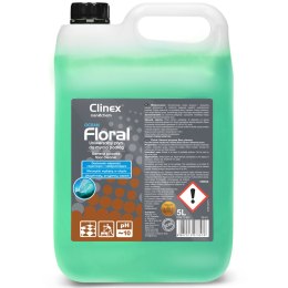 Płyn do mycia podłóg bez smug połysk zapach CLINEX Floral - Ocean 5L Clinex