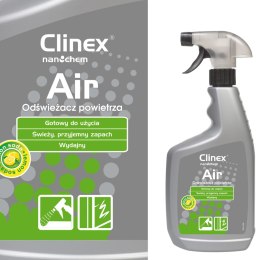 Skuteczny odświeżacz powietrza rozpylany na powierzchnie CLINEX Air - Lemon Soda 650ML Clinex