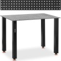 Stół spawalniczy montażowy perforowany blat 6 mm 120 x 80 cm do 100 kg Stamos Germany