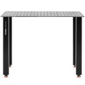 Stół spawalniczy montażowy perforowany blat 6 mm 120 x 80 cm do 100 kg Stamos Germany
