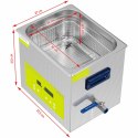Myjka wanna ultradźwiękowa oczyszczacz LED 10 l 240 W Ulsonix