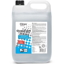 Profesjonalna piana do mycia szyb luster szkła bez smug i zacieków CLINEX Glass Foam 5L Clinex