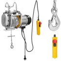 Wciągarka wyciągarka linowa elektryczna 1300 W 60 m 250 kg MSW