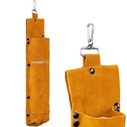 Worek torba skórzana na elektrody z hakiem mocującym 39 x 8,5 cm Stamos Germany