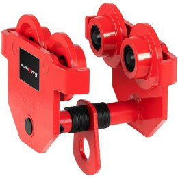 Wózek suwnicowy belkowy ręczny podwieszany 68-102 mm 500 kg Steinberg Systems