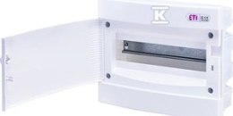 ECM12PO-ROZDZ.P/T 12MOD.IP40,DRZWI BIAŁ ETI