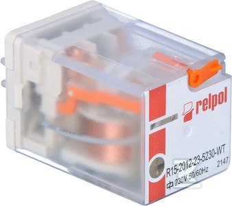 PRZEKAŹNIK 2P 10A 230VAC WT RELPOL
