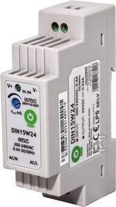 ZASILACZ NA SZYNĘ DIN 15W 24V 0,63A MPL POWER