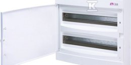 ECT2X18PO-S-ROZ.N/T 2X18MOD.IP40,D.BIAŁ ETI