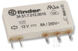 PRZEKAŹNIK 1P 6A 12V DC FINDER