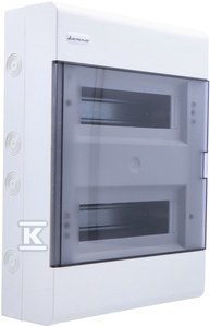 ROZDZ.N/T SRN-24 (N+PE) IP40 ELEKTRO-PLAST OPATÓWEK