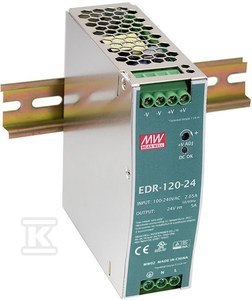 ZASIL.NA SZYNĘ DIN 120W 12V 10A MEAN WELL
