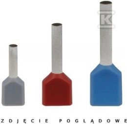 KOŃCÓWKA KABLOWA HI 2X10/14 OPK=100SZT ERGOM