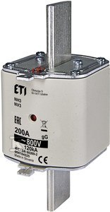 NH3 GG 160A/800V ETI