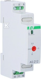 AS-212 AUT.SCH.230V16A IP40 SZYNA 1MOD F&F