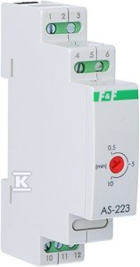 AS-223 AUT.SCH.240V 16A IP40 SZYNA 2MOD. F&F