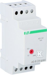 AS-B24 AUT.SCH.24V 16A IP40 SZYNA 2MOD F&F