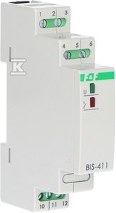 BIS-411 PRZEK.BISTAB.240V 16A IP40 1MOD. F&F