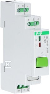 BIS-411BM-LED PRZ.BIST.ST.RĘCZ.PAM.INRU F&F