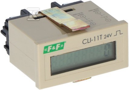 CLI-11T 24V LICZNIK IMPULSÓW F&F