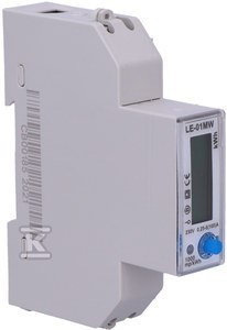 LE-01MW LICZNIK ENERGII 1F MODBUS RTU F&F