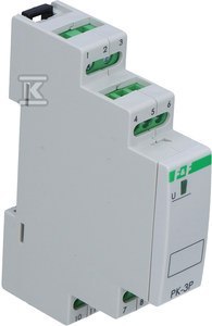 PK-3P-PRZEK.EL-MAG.230V AC,STYKI3P/3X8A/ F&F