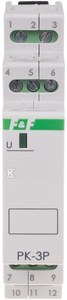 PK-3P-PRZEK.EL-MAG.24VAC/DC,3P,3X8A,1MOD F&F
