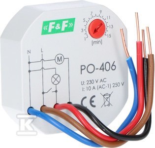 PO-406-PRZ.CZAS230V 10A FI60 F&F