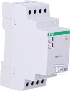 PZ-828 PRZEK.PRZELANIA 230V 16A IP40 2M. F&F