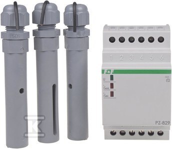 PZ-829 PRZEK.POZIO.CIECZY 2x16A 230VAC F&F
