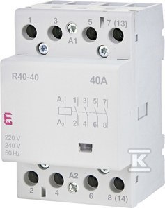 R 40-40 230V-STYCZNIK INSTALACYJNY ETI