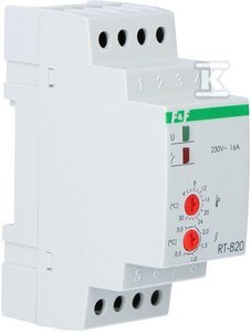 RT-820 REG.TEMPERATURY 230V 16A 2MOD F&F