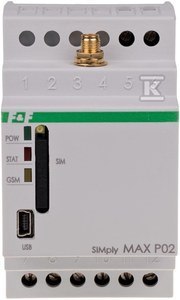 SIMPLYMAX-P02 PRZEKAŹ.STER.GSM 1NO F&F