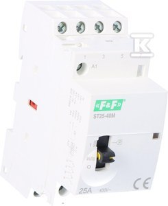 ST25-40-M STYCZ.MOD.STER.RĘCZNE 4NO 25A F&F