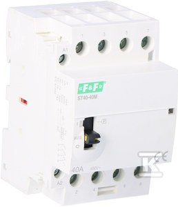 ST40-40-M STYCZ.MOD.STER.RĘCZNE 4NO 40A F&F