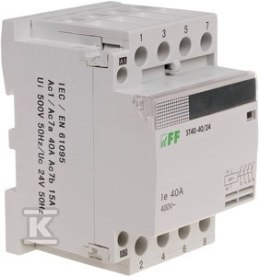 ST40-40/24 STYCZ.MOD.4NO 40A 24V AC F&F