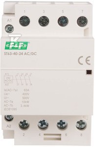 ST63-40-24ACDC STYCZ.MOD.4NO 63A 24VDC F&F
