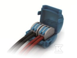 2ZŁĄCZKI 2X0,2-4MM2+1 MUFA ŻELOWA-ZES TRYTYT