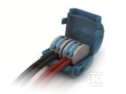 2ZŁĄCZKI 2X0,2-4MM2+1 MUFA ŻELOWA-ZES TRYTYT