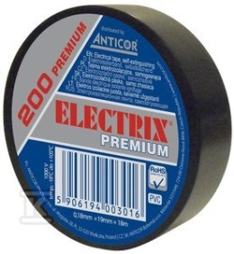 ELECTRIX 200 PREMIUM TAŚMA IZOL.CZARNA ANTICOR