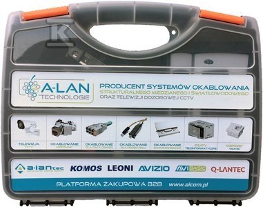 NARZĘDZIA - TESTER, NÓŻ LSA, ZACISKA. ALANTEC