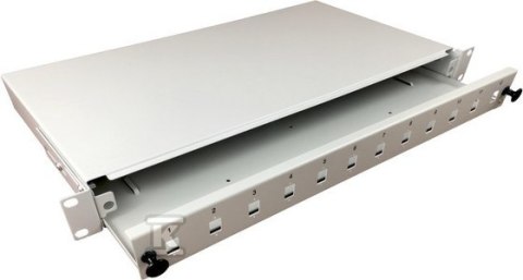 PRZEŁĄ. FO 12XSCSX/LCDX 19" 1U WYSUWAN ALANTEC
