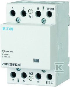 Z-SCH230/63-04 STYCZNIK INSTALACYJNY EATON