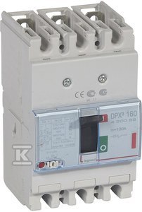 DPX3 160 3P 100A 36KA-WYŁĄCZNIK LEGRAND