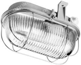 OVAL 100W E27 POPIELATY KLOSZ PRZEZR. LENA LIGHTING