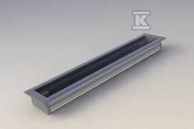 PROFIL LED PODTYNKOWY A, DŁ. 202CM, ALU NEXTEC