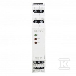 PRZEKAŹNIK BISTABILNY 2-POLOWY PBM-07 ZAMEL