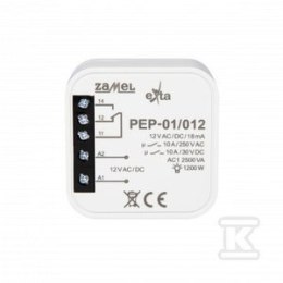 PRZEKAŹNIK ELEKTRO 12V PEP-01/012 ZAMEL