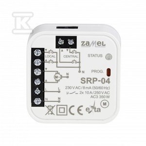 STEROWNIK ROLET UNIW. SRP-04 ZAMEL